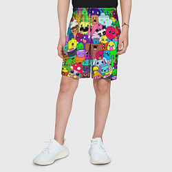 Шорты детские Монстрики Nastiprazdnik, цвет: 3D-принт — фото 2