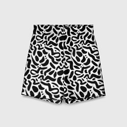 Шорты детские Паттерн из каракулей, цвет: 3D-принт
