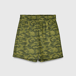 Шорты детские Милитари звезды, цвет: 3D-принт