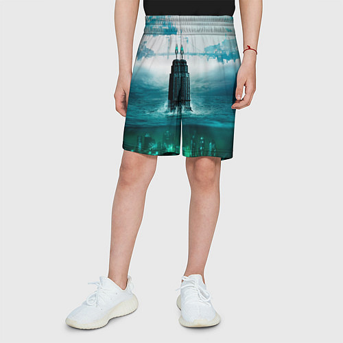 Детские шорты Биошoк / 3D-принт – фото 3