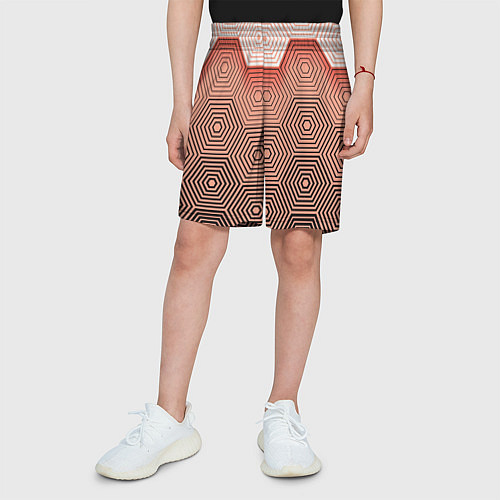Детские шорты Multi- faceted pattern / 3D-принт – фото 3
