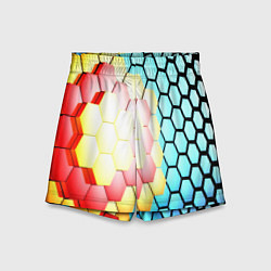 Детские шорты Shape abstract color