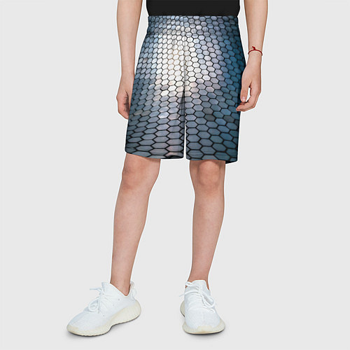 Детские шорты Кольчуга доспехи среднивековья / 3D-принт – фото 3