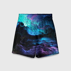 Шорты детские Горы, небо, цвет: 3D-принт