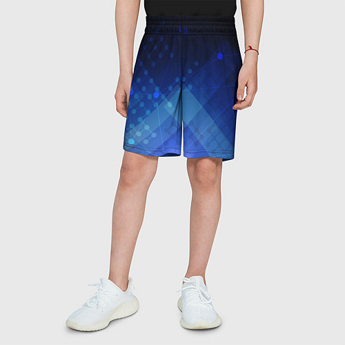 Детские шорты Геометрия элементов / 3D-принт – фото 3