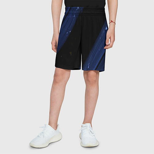 Детские шорты Текстура красок / 3D-принт – фото 3