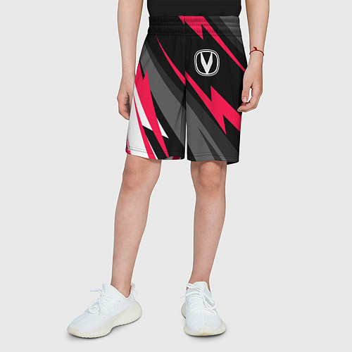 Детские шорты Changan fast lines / 3D-принт – фото 3