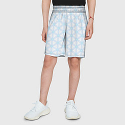 Шорты детские Ясна3 - Цветок жизни светлый, цвет: 3D-принт — фото 2