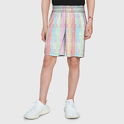 Шорты детские Color lines, цвет: 3D-принт — фото 2