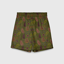 Детские шорты Шишки разные