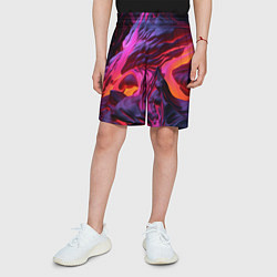 Шорты детские Вулкан Стиля, цвет: 3D-принт — фото 2