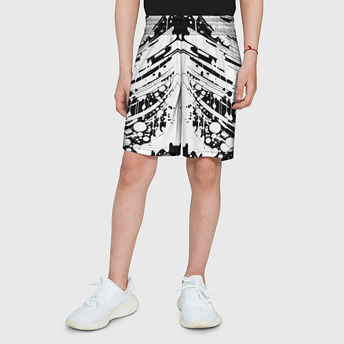 Детские шорты Mirror abstraction - vogue / 3D-принт – фото 3