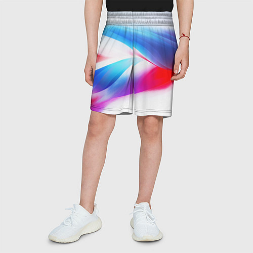 Детские шорты Футболка Россия / 3D-принт – фото 3