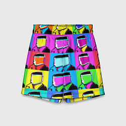 Шорты детские Pop art - abstraction - vogue, цвет: 3D-принт