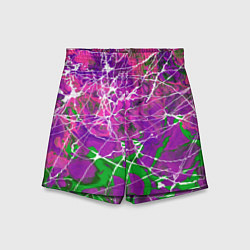Шорты детские Имитация камня - абстракция, цвет: 3D-принт