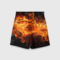 Детские шорты Black fire style