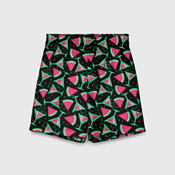 Шорты детские Арбузный коктейль, цвет: 3D-принт