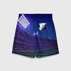 Шорты детские Hoffenheim ночное поле, цвет: 3D-принт