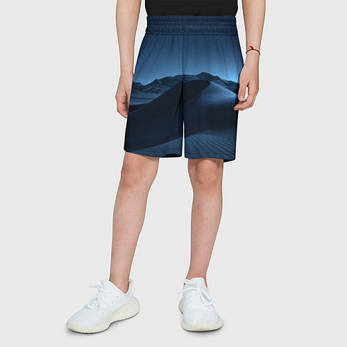 Детские шорты Дюна - звездное небо / 3D-принт – фото 3