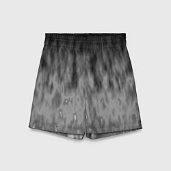 Шорты детские Серое пламя, цвет: 3D-принт