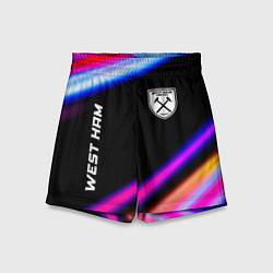Детские шорты West Ham speed game lights