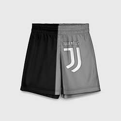 Шорты детские Ювентус геометрия, цвет: 3D-принт