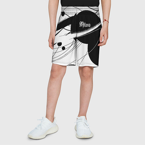 Детские шорты Milano - fashion abstraction / 3D-принт – фото 3