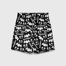 Шорты детские Marshmello pattern music, цвет: 3D-принт