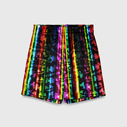 Шорты детские Marshmello градиент, цвет: 3D-принт