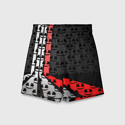 Шорты детские Marshmello pattern, цвет: 3D-принт