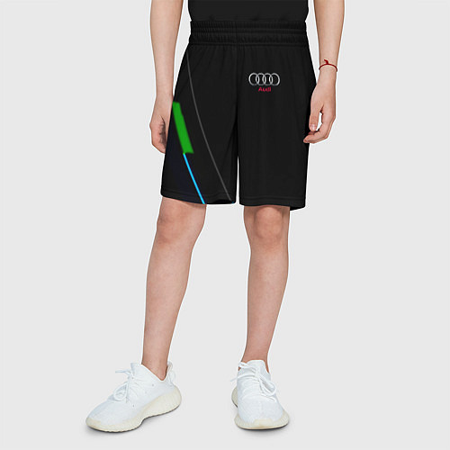 Детские шорты AUDI geometry line / 3D-принт – фото 3