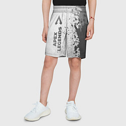Шорты детские Apex Legends - white gradient по-вертикали, цвет: 3D-принт — фото 2