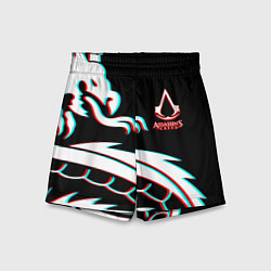 Шорты детские Assassins Creed Shadows game, цвет: 3D-принт