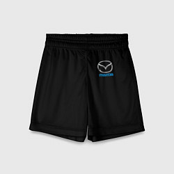 Шорты детские Mazda logo auto, цвет: 3D-принт