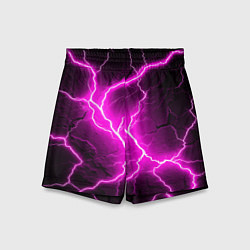 Шорты детские The color is pink and black, цвет: 3D-принт