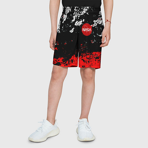 Детские шорты Nasa краски / 3D-принт – фото 3