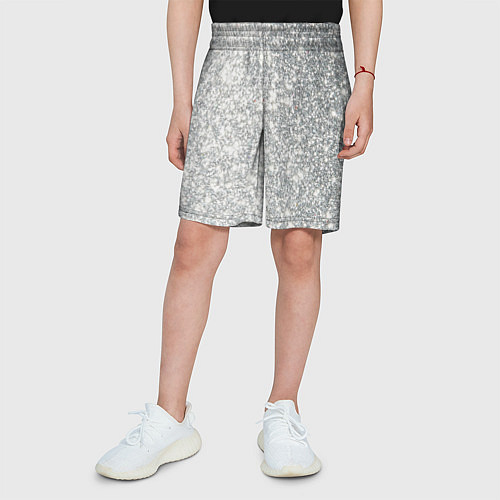 Детские шорты Серебро / 3D-принт – фото 3