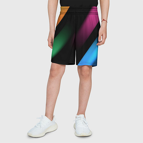 Детские шорты Multicoloured / 3D-принт – фото 3