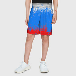 Шорты детские Патриот - флаг, цвет: 3D-принт — фото 2