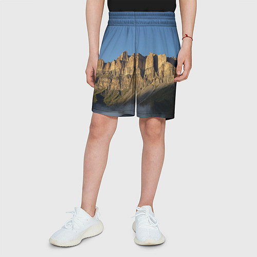 Детские шорты Гора Метиген / 3D-принт – фото 3