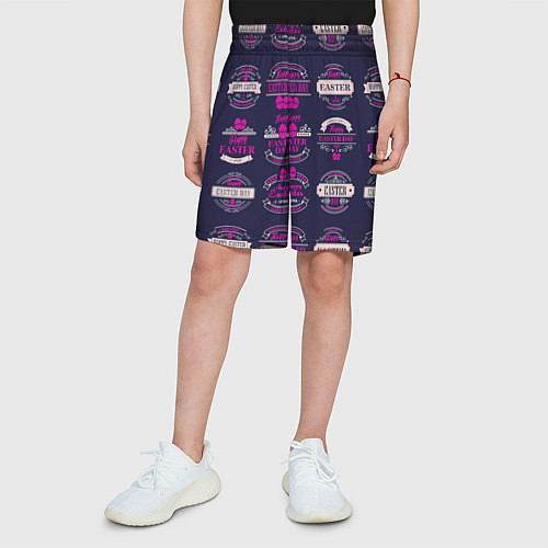 Детские шорты Easter pink / 3D-принт – фото 3