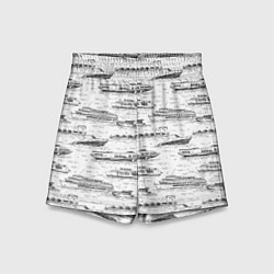 Шорты детские Корабли на Неве, цвет: 3D-принт