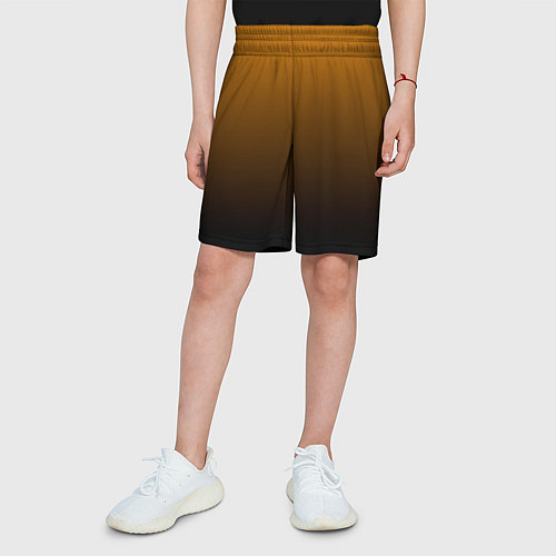 Детские шорты Orange gradient / 3D-принт – фото 3