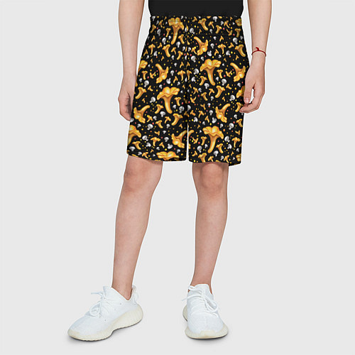 Детские шорты Грибной дождик / 3D-принт – фото 3