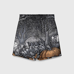 Шорты детские Осенние шалости духов, цвет: 3D-принт