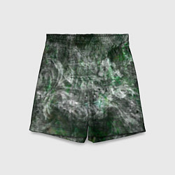 Шорты детские Абстракция - acid boom, цвет: 3D-принт