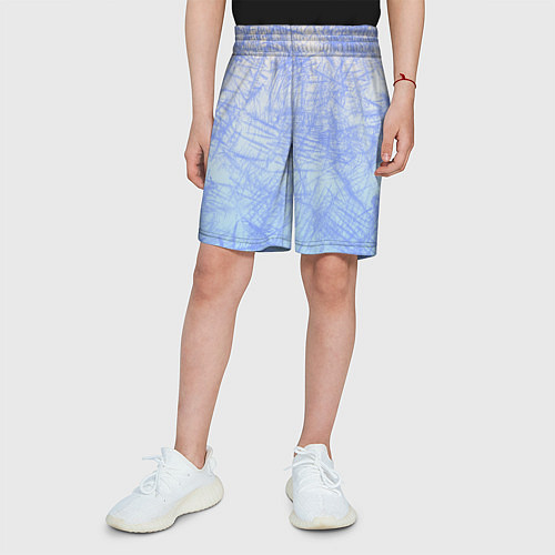 Детские шорты В инее / 3D-принт – фото 3