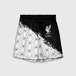Детские шорты Liverpool краски текстура геометрия