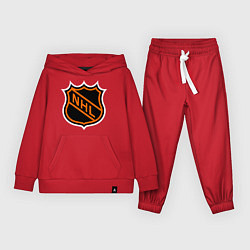 Костюм хлопковый детский NHL, цвет: красный