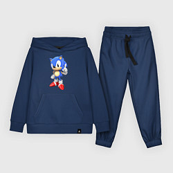 Костюм хлопковый детский Classic Sonic, цвет: тёмно-синий